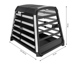 THULE® Allax XXL Compact Hundetransportbox, ca. B75/H78/T95-103 cm