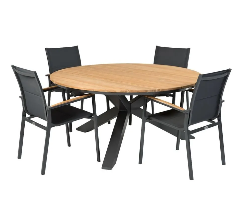 Tierra Outdoor Gartentisch Orbital, ca. Ø120/H73,5 cm
