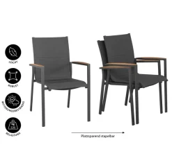 Tierra Outdoor Stapelstuhl Foxx