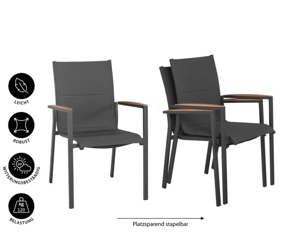 Tierra Outdoor Stapelstuhl Foxx