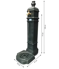 Tomco Aluminium-Standbrunnen Belvedere, ca. H100 cm