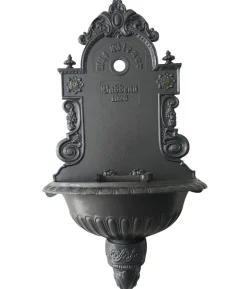Tomco Aluminium-Wandbrunnen Wiener Bassena, ohne Hahn, ca. 87 cm