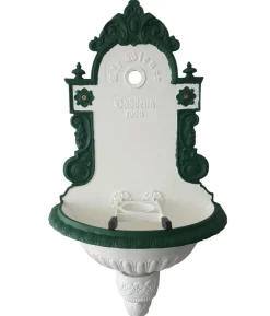 Tomco Aluminium-Wandbrunnen Wiener Bassena, ohne Hahn, ca. 87 cm