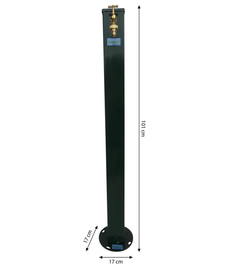 Tomco Stahl-Wassersäule Top, ca. H101 cm