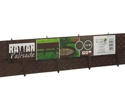 Tomsche Textil Rattan-Rasenkante, 2,4 m