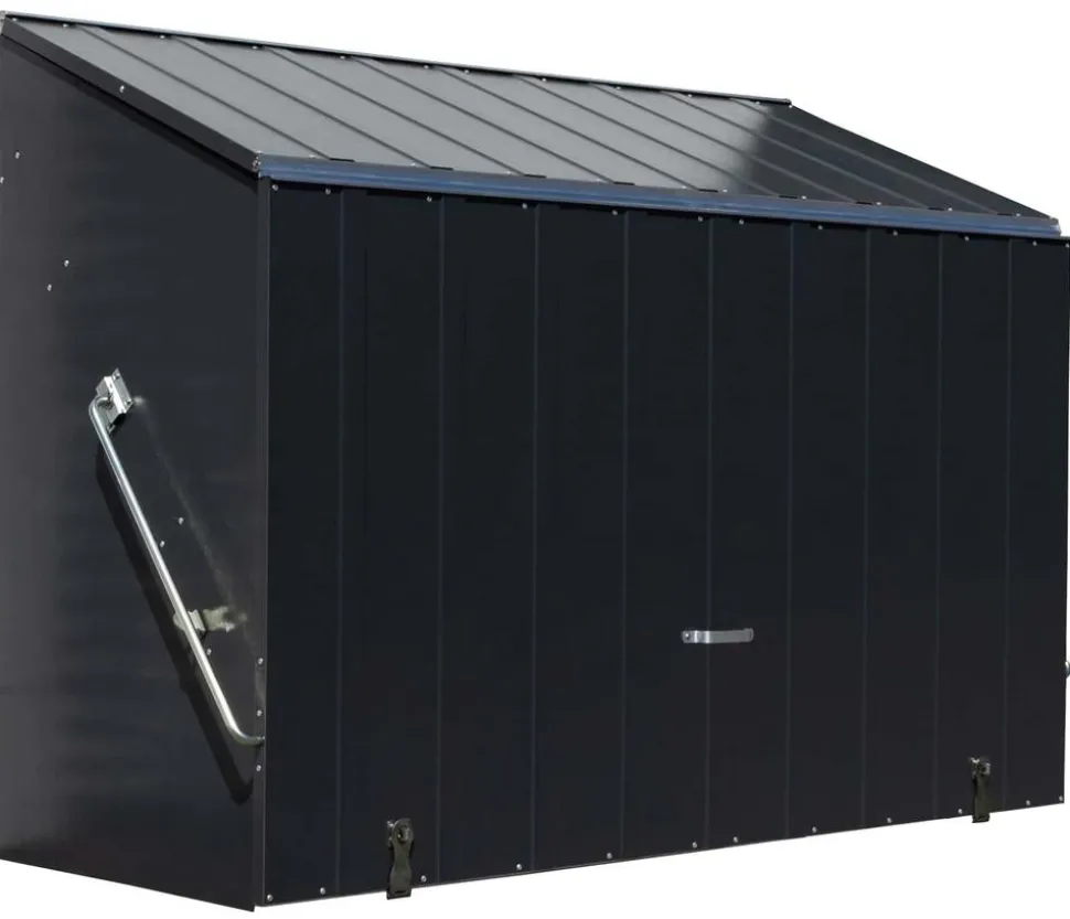Trimetals Fahrradbox Sesame, ca. B185/H139/T76 cm