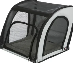 Trixie Autositz, grau/schwarz, ca. B44/H37/T40 cm
