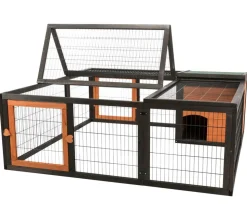 Trixie Freilaufgehege mit Abdeckung, ca. B150/H53/T150 cm