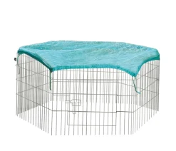 Trixie Freilaufgehege mit Netz, ca. B126/H58 cm