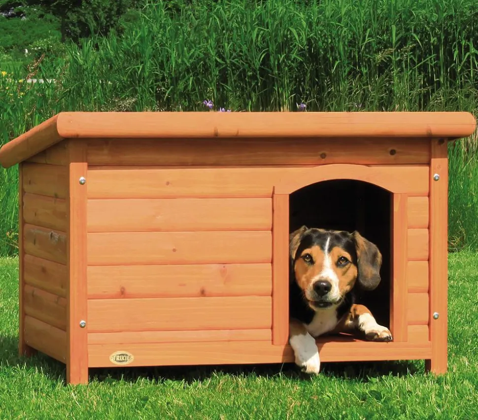 Trixie Hundehütte Classic mit Flachdach