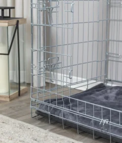 Trixie Hundekäfig mit 2 Türen, schwarz