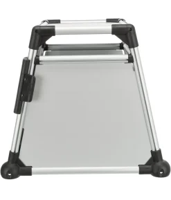 Trixie Hundetransportbox Aluminium, hellgrau/silber