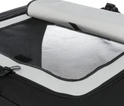 Trixie Hundetransportbox Vario, schwarz/grau