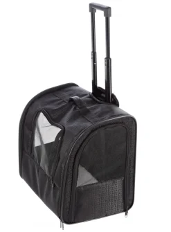 Trixie Hundetrolley Elegance, schwarz, ca. B45/H41/T31 cm