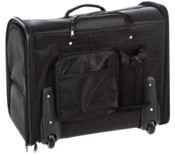 Trixie Hundetrolley Elegance, schwarz, ca. B45/H41/T31 cm