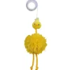 Trixie Katzenspielzeug Huhn am Gummiband, 20 cm