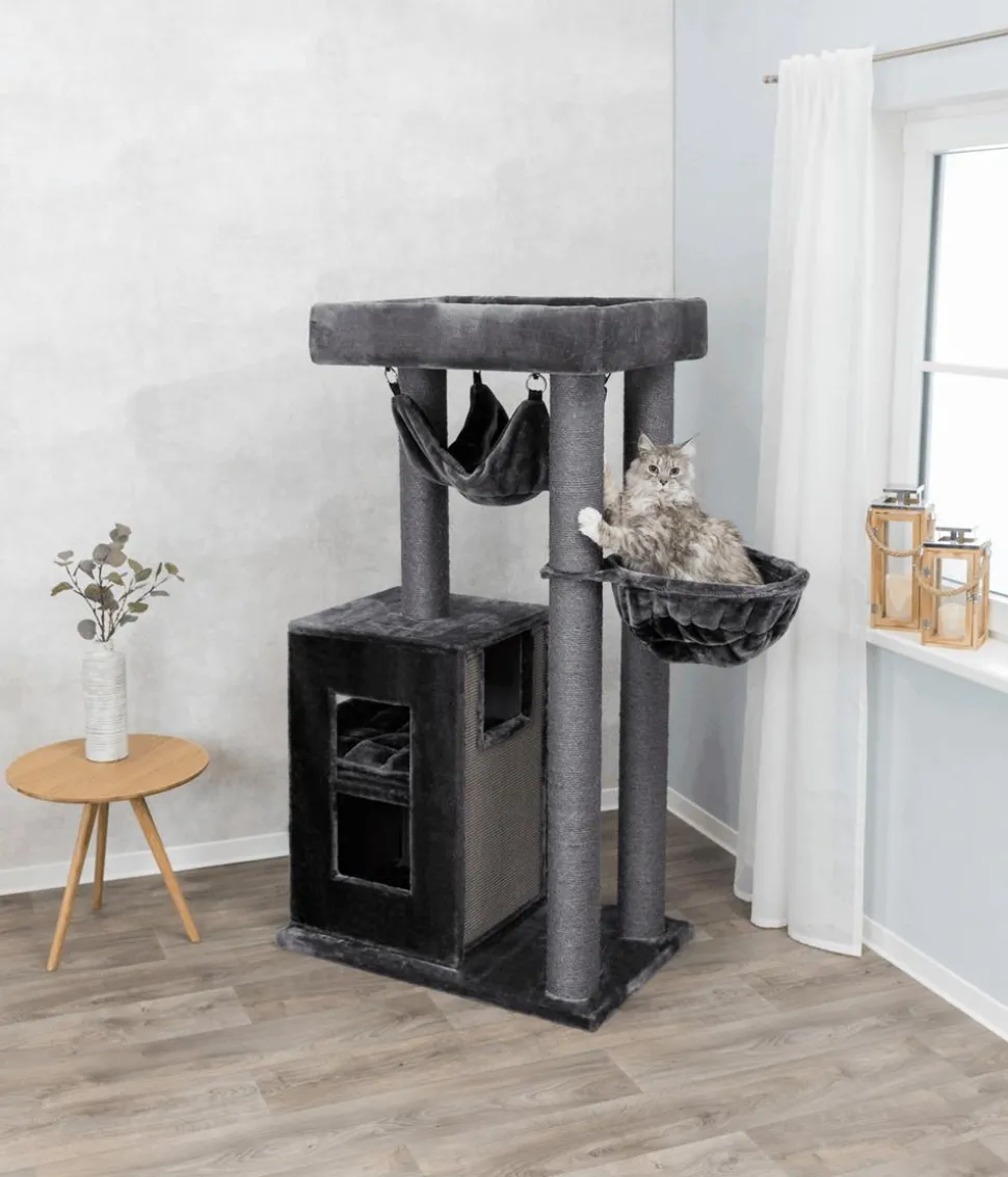 Trixie Kratzbaum XXL Amadeus, anthrazit, ca. B90/H163/T60 cm