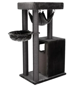 Trixie Kratzbaum XXL Amadeus, anthrazit, ca. B90/H163/T60 cm