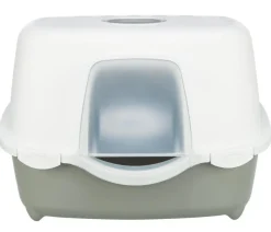 Trixie Outdoor Katzentoilette Davio Top mit Haube, ca. B56/H39/T39 cm
