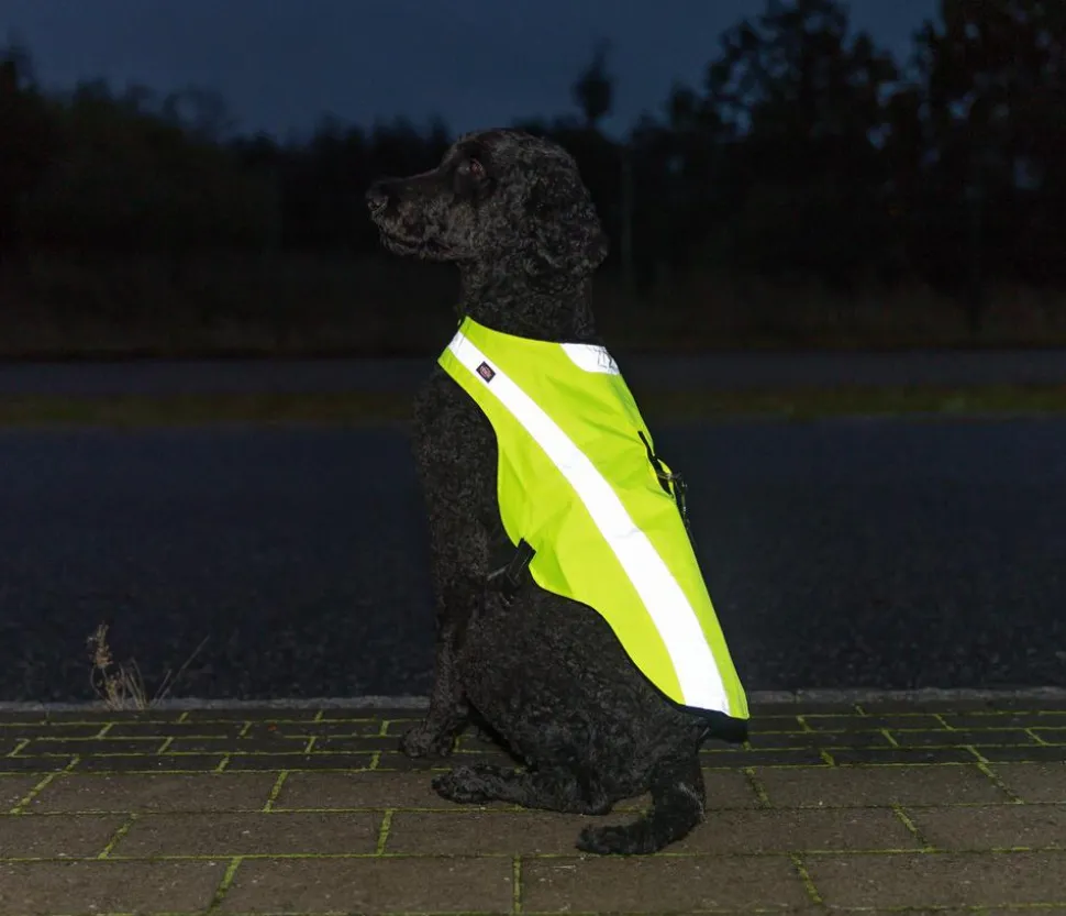 Trixie Sicherheitsweste für Hunde, neongelb
