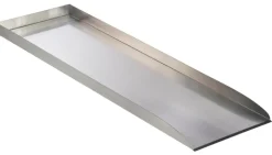 Ubbink Edelstahl-Bachlauf Wolga gerades Element, ca. B98/H4/T30 cm