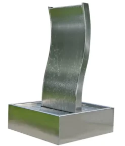 Ubbink Edelstahl-Gartenbrunnen Genova, ca. B60/H110/T60 cm