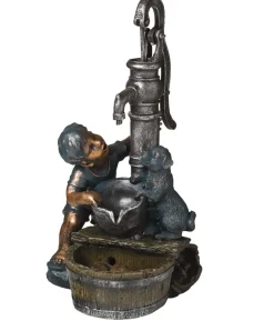 Ubbink Polyresin-Gartenbrunnen Acqua Arte Memphis, ca. H64 cm