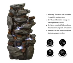 Ubbink Polyresin-Gartenbrunnen Acqua Arte Bonorva, ca. H127 cm