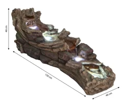Ubbink Polyresin-Gartenbrunnen Acqua Arte Kalloni, ca. H207 cm