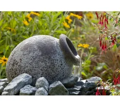 Ubbink Terrakotta-Gartenbrunnen Orange, 31 x 21 x 26 cm