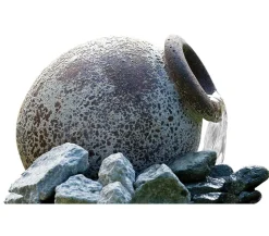 Ubbink Terrakotta-Gartenbrunnen Orange, 31 x 21 x 26 cm