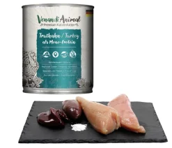 Venandi Animal Nassfutter für Katzen Monoprotein, Adult, 800 g