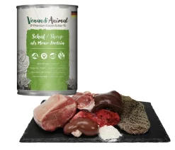 Venandi Animal Nassfutter für Katzen Monoprotein, Adult, 400 g