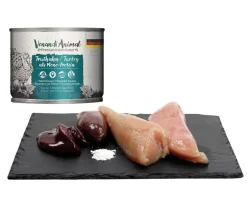 Venandi Animal Nassfutter für Katzen Monoprotein, Adult, 200 g