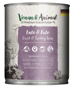 Venandi Animal Nassfutter für Katzen Adult, 800 g