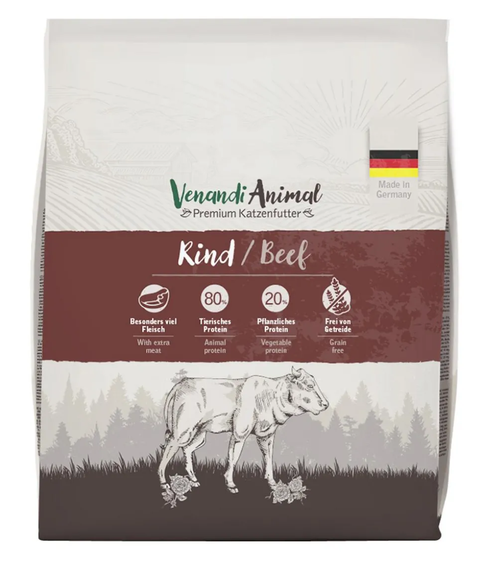 Venandi Animal Trockenfutter für Katzen Adult
