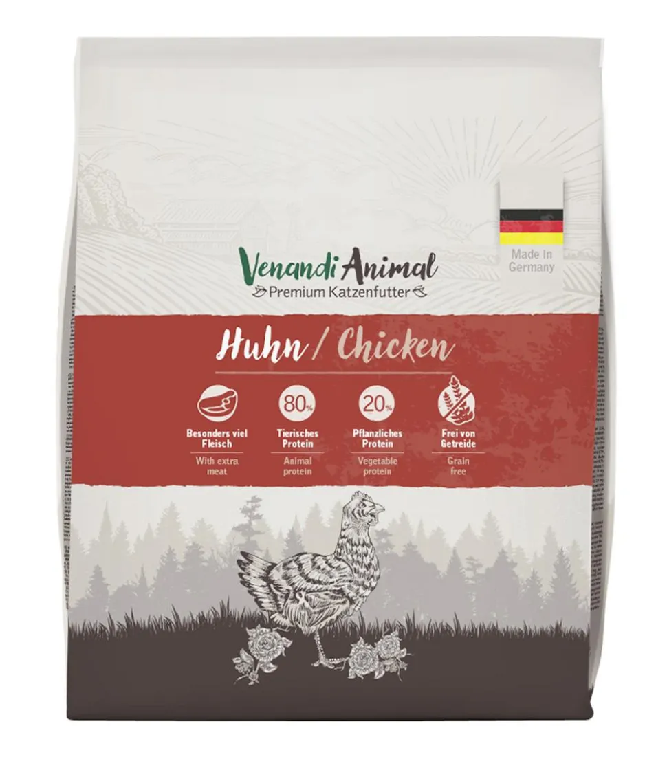 Venandi Animal Trockenfutter für Katzen Adult