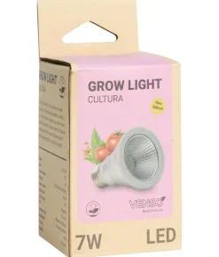 Venso LED-Pflanzenlampe Cultura E27, 7 W
