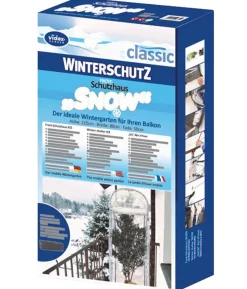 Videx Frostschutzhaus Snow, transparent, ca. B58/H200/T48 cm