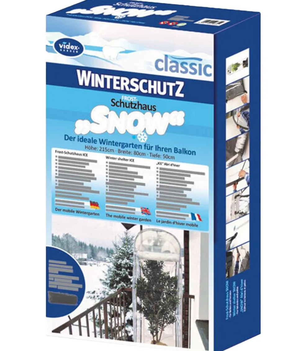 Videx Frostschutzhaus Snow, transparent, ca. B58/H200/T48 cm