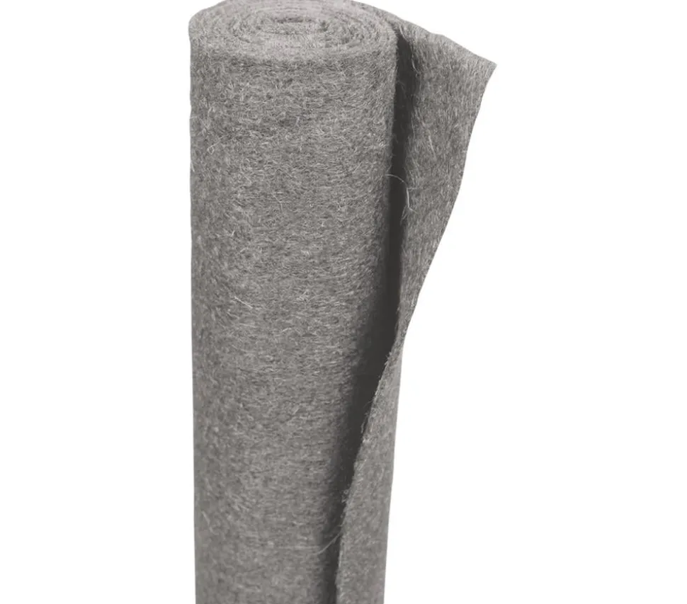 Videx Jutefilz, 150 cm, grau