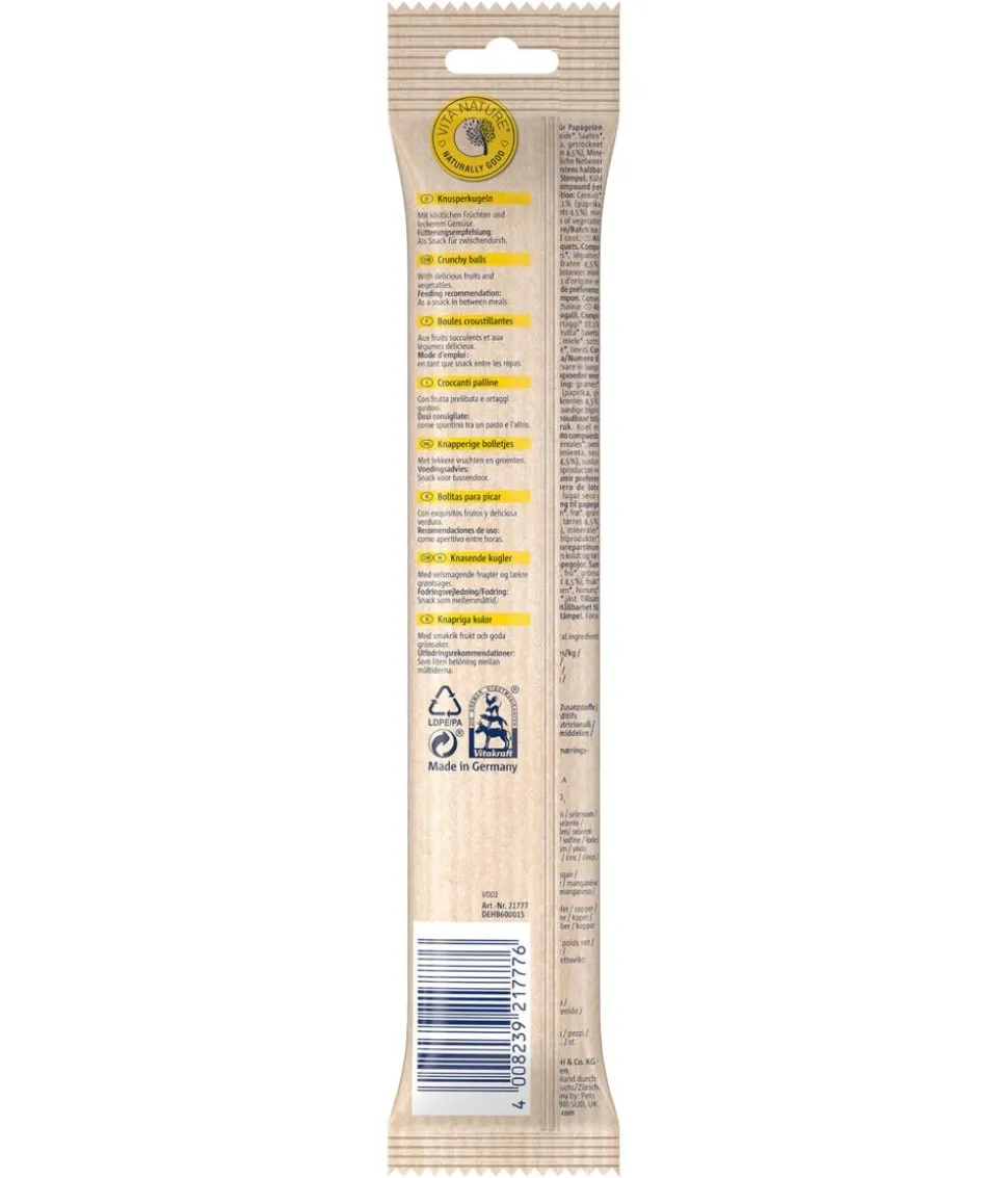 Vitakraft® Vogelsnack Vita Nature® Rollinis® für Papageien