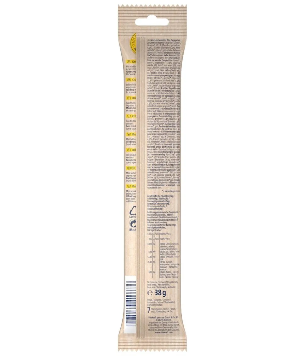 Vitakraft® Vogelsnack Vita Nature® Rollinis® für Papageien