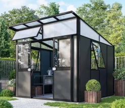 Vitavia Gerätehaus Atlas 7800, ca. B267/H242,3/T295 cm
