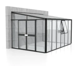 Vitavia Gewächshaus Athene 10200 ESG/HKP, ca. B397/H239/T266 cm