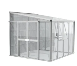 Vitavia Gewächshaus Athene 7000 ESG/HKP, ca. B271/H239/T266 cm