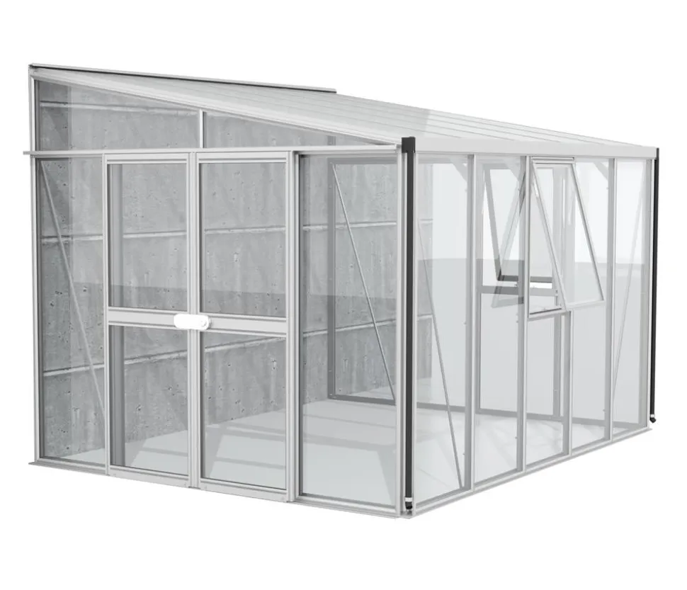 Vitavia Gewächshaus Athene 8600 ESG/HKP, ca. B334/H239/T266 cm