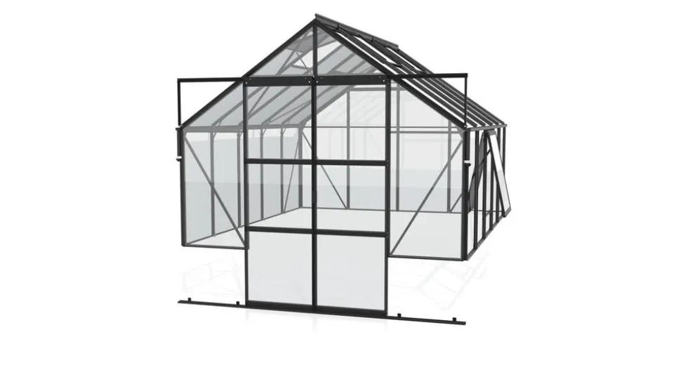Vitavia Gewächshaus Cassiopeia 8300 ESG, ca. B257/H249/T323 cm