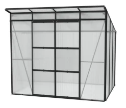 Vitavia Gewächshaus Iduna 5900 HKP, inkl. Stahlfundamentrahmen, ca. B258/H231/T230 cm