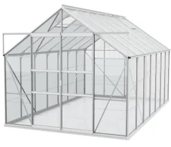 Vitavia Gewächshaus Neptun Plus 11500 ESG/HKP, inkl. Stahlfundamentrahmen, ca. B254/H238/T441 cm